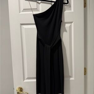 Women’s Vici Black One-Shoulder Dress